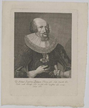 Bildnis des Michael Rupert Besler