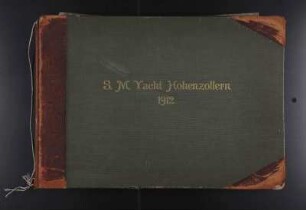 Fotoalbum S.M. Yacht "Hohenzollern" mit Aufnahmen von der Mittelmeerreise