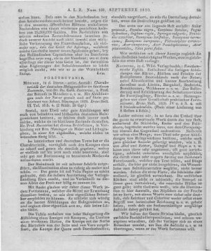 Forstbotanische Tafeln. H. 1. Hrsg. von einer Gesellschaft praktischer Forstmänner. Naumburg: Wild 1829