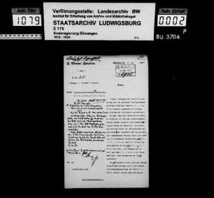 Verkauf des Schafhauses nebst Zubehörden durch die Teilgemeinde Weldingsfelden