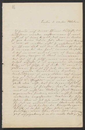 Brief an Sebastian Hensel : 24.10.1851