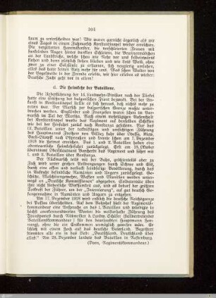 d. Die Heimkehr der Bataillone