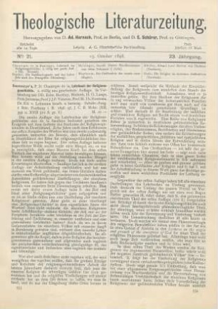 553-559 [Rezension] Saussaye, Chantepie de la (Hrsg.), Lehrbuch der Religionsgeschichte. 2. völlig neu gearbeitete Auflage. 2 Bde