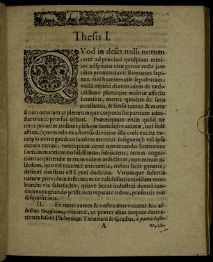 Thesis I. - XLIX.