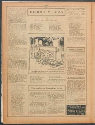 Una anécdota de Edmundo de Amicis