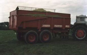 Fotografie: Transport, Silage, Tandemachsanhänger