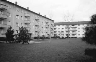 Freiburg; Haslach: Wohnblock; Mathias-Blank-Siedlung