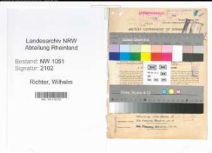 Entnazifizierung Wilhelm Richter , geb. 24.05.1902 (Polizist)