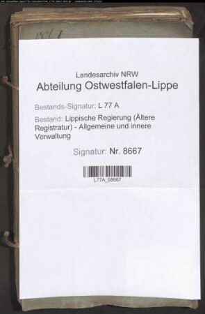 Humfelder Landstraße (Chaussee), Bd. 1