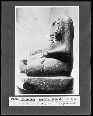 Sitzstatue des Wesirs Imeri XIII. Dynastie