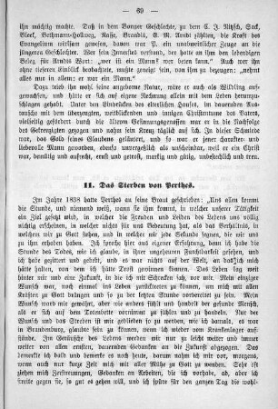 11. Das Sterben von Perthes.