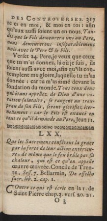 [Des Sacremens] LXX.