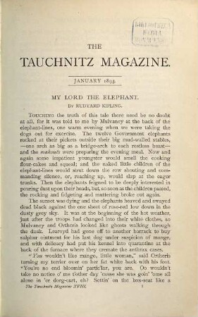 The Tauchnitz magazine : an English monthly miscellany for continental readers, 18/20. 1893