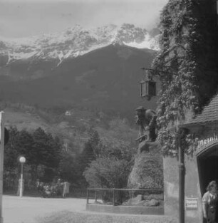 Innsbruck. Andreas-Hofer-Denkmal auf dem Berg Isel (Denkmal Tiroler Freiheitskämpfer)