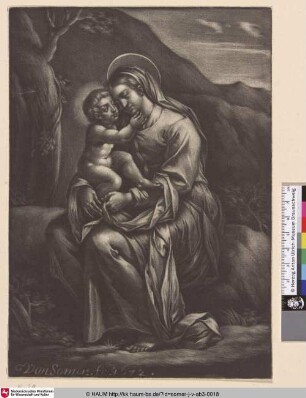 [Maria mit dem Kind; Madonna and Child]