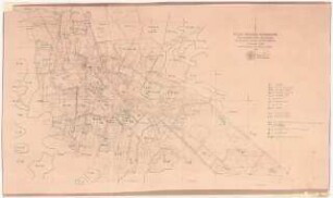 Grünflächengestaltung Brunnstadt und Görnau: Brunnstadt Gesamtsiedlungsplan 1:5000