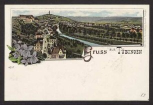 13, Gruss aus Tübingen.