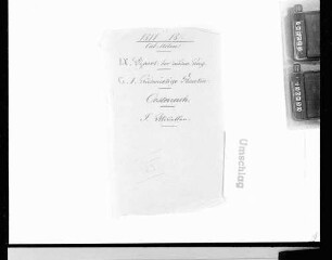 Miszellen (1811-1855)