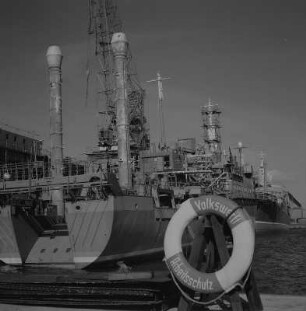 Stralsund. Hafen, VEB Volkswerft Stralsund