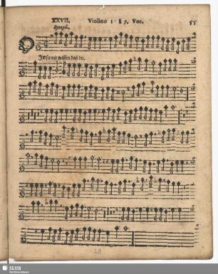 XXVII. O JEsu wir wissen daß du