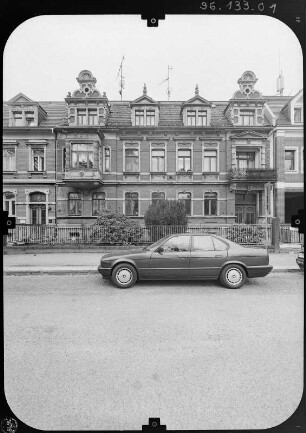 Kamenz, Lessingplatz 19. Wohnhaus (1902). Straßenfront