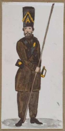 Wahrscheinlich Landwehrmann, Russland, 1813/14