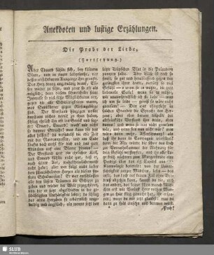 Anekdoten und lustige Erzählungen
