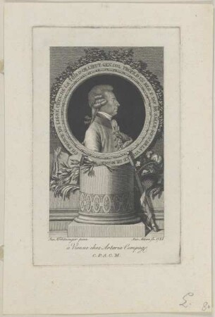 Bildnis des Ch. de Ligne