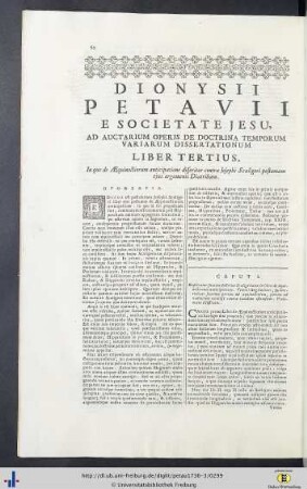 Liber III. - IV.