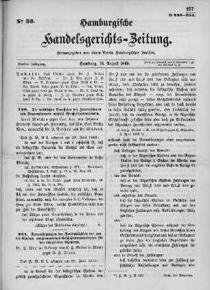 No. 33. 14. August 1869