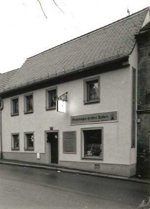Radeberg, Pirnaer Straße 33. Wohnhaus mit Laden (1701/1750)