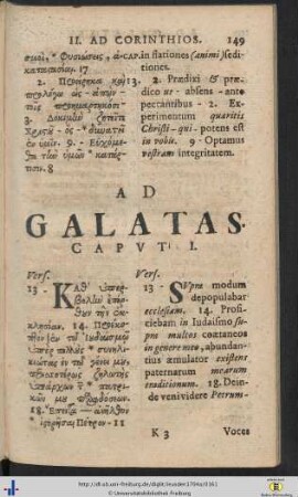 Epistola ad Galatas.