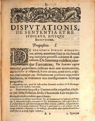 De sententia et re iudicata eiusque executione