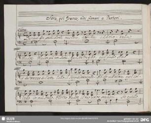 Recitativo: Dunque fra pochi istanti