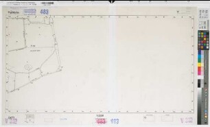 Greven (Greven), Flurbereinigung Aldrup, Flur-(Rahmen-)karte 0471 Greven l.d.E. Flur 116