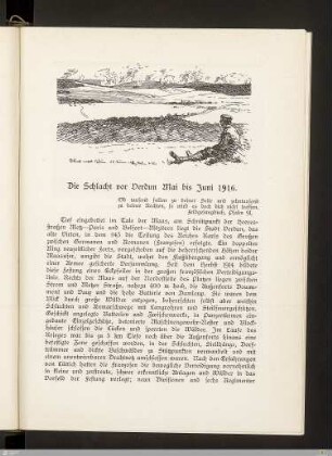 Die Schlacht vor Verdun Mai bis Juni 1916