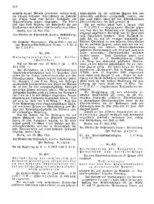 Verminderung der Ausgaben für Portokosten und Briefumschläge : [Amtlicher Teil]