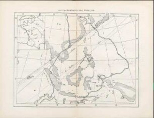 Antipodenkarte von Ostasien.