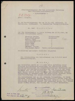 Heudorfer, Karl, Dr. med.