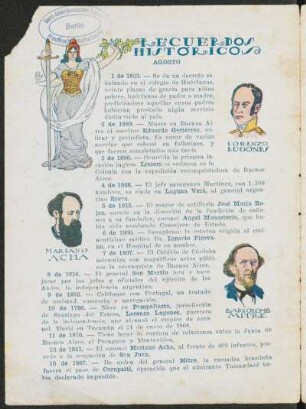 Recuerdos históricos