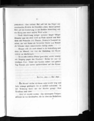 Berlin, den 11. Mai 1896