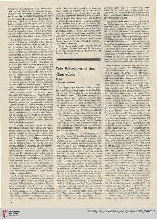 Die Schwermut des Genießers, [12] : Roman