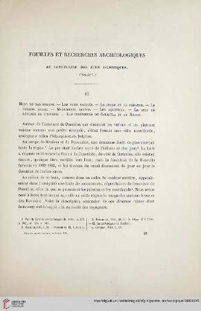 Fouilles et recherches archéologiques au sanctuaire des jeux isthmiques, [3]