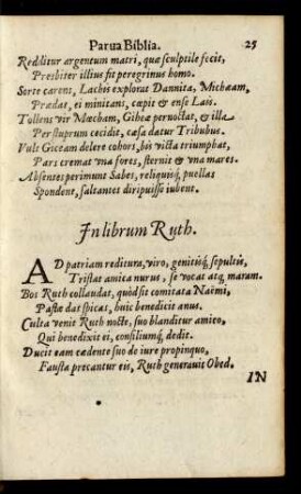 In librum Ruth.