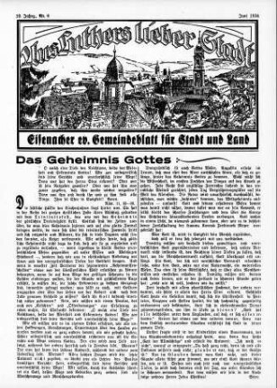 Das Geheimnis Gottes / Stier