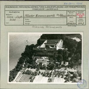 Nonnenwerth, Rolandswerth, Kloster