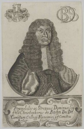 Bildnis des Sigfrid Christophorus de Bohn