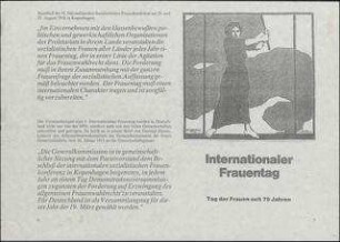 Internationaler Frauentag