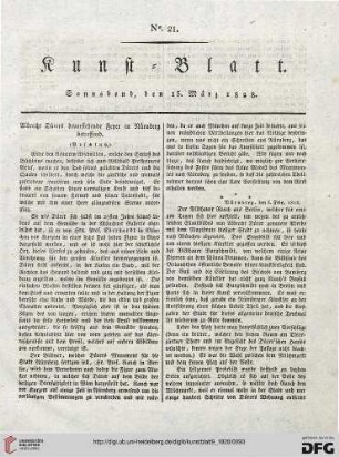 Nr. 21-30 (15. März – 14. April 1828)