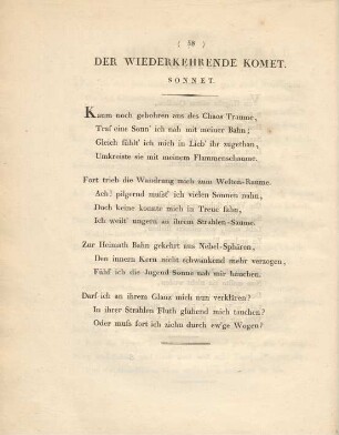 Der Wiederkehrene Komet